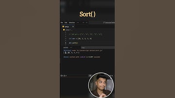 Sort method in javascript #codeshuru #javascript #programming