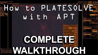 How to PLATESOLVE with AstroPhotography Tool
