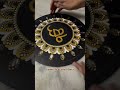 Peaceful Dots: Ek Onkar Mandala Art Process ✨