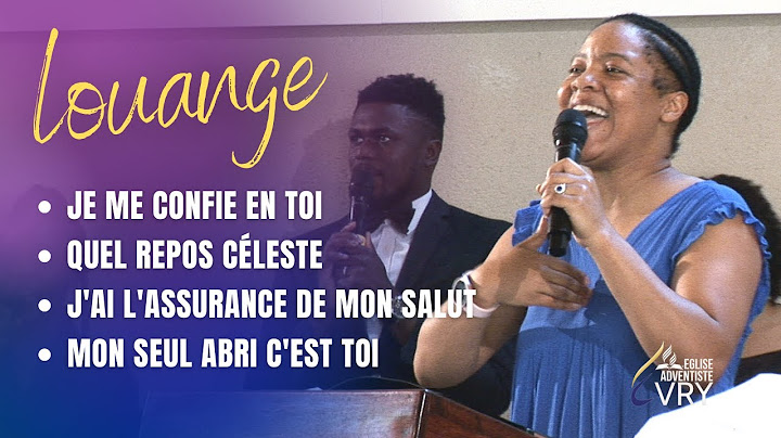 JE ME CONFIE EN TOI / QUEL REPOS CÉLESTE / MON SEUL ABRI C'EST TOI | GL EVRY