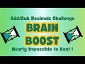 Brain Boost 💡 The Impossible Decimal Challenge | Beat the Timer!