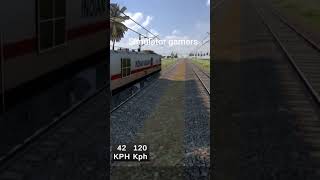 WAP7 #scrrailways #train #railway #trainsim #indianrailways #gaming #shorts #railtrack