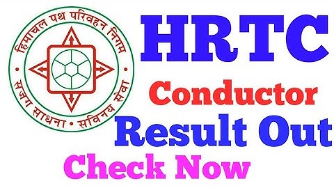HRTC Conductor Result Out || HRTC conductor Result 2021 || HPSSSB Post Code 762 Result 2021