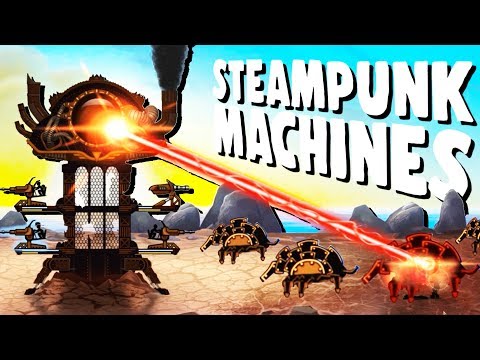 Defending the ULTIMATE Steampunk Forts! - Steampunk Tower 2 Gameplay