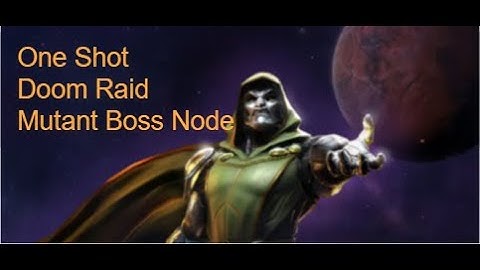 Marvel Strike Force - MSF - Doom Raid Mutant Boss Node