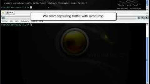 Cracking WEP in 10 Minutes