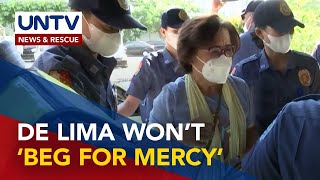 De Lima not leaning to humanitarian ground for bail plea - Atty. Tacardon