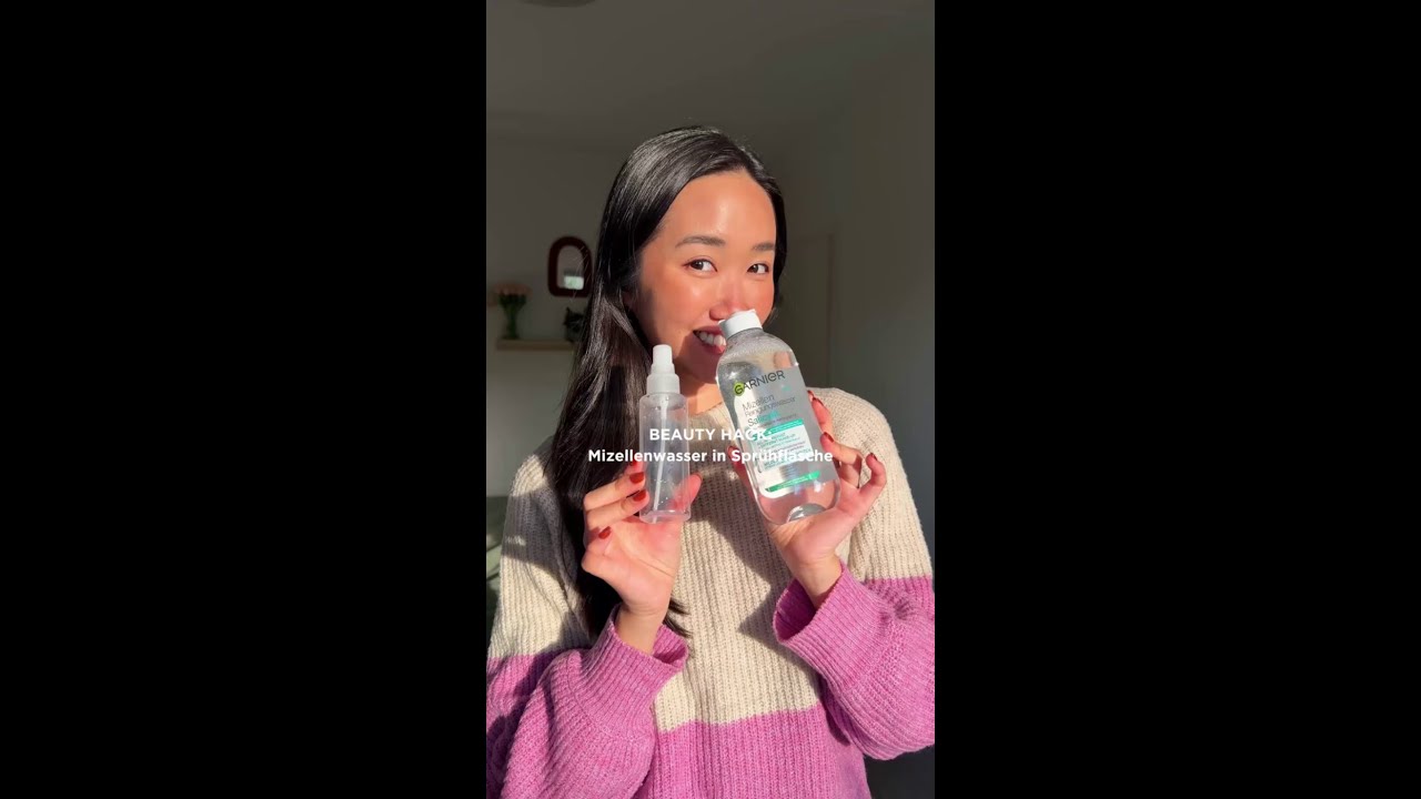 Mizellenwasser in der Spr&uuml;hflasche? Probieren wir ! ✨