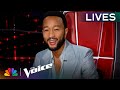 John Legend Performs &quot;Ordinary People&quot; | The Voice Lives | NBC