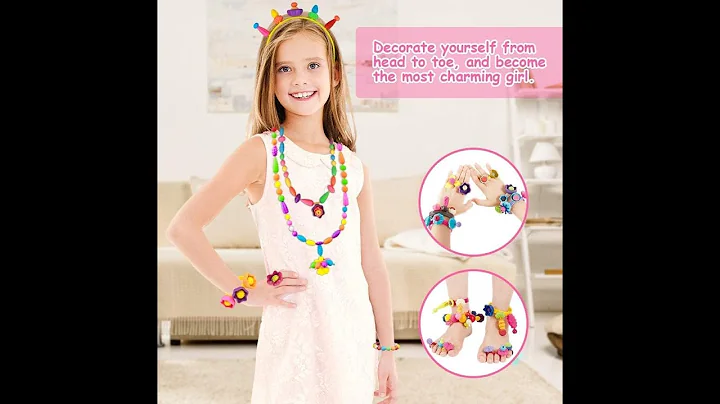 DIY pop beads kit for children