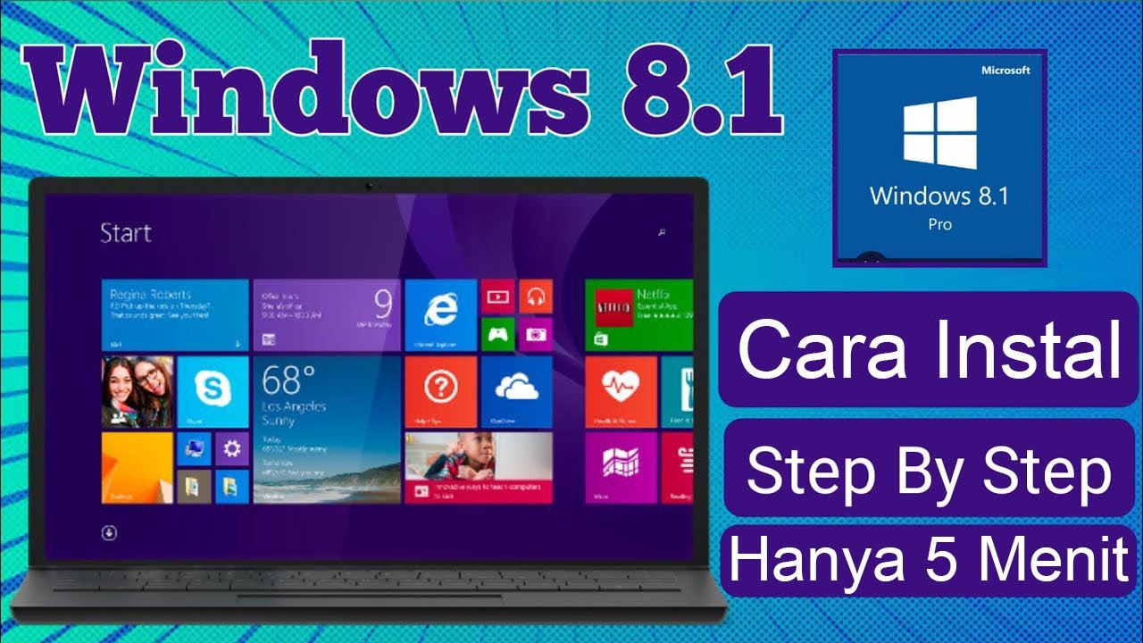 Cara Instal Windows 8.1 Dengan Flashdisk Terbaru !!! - YouTube