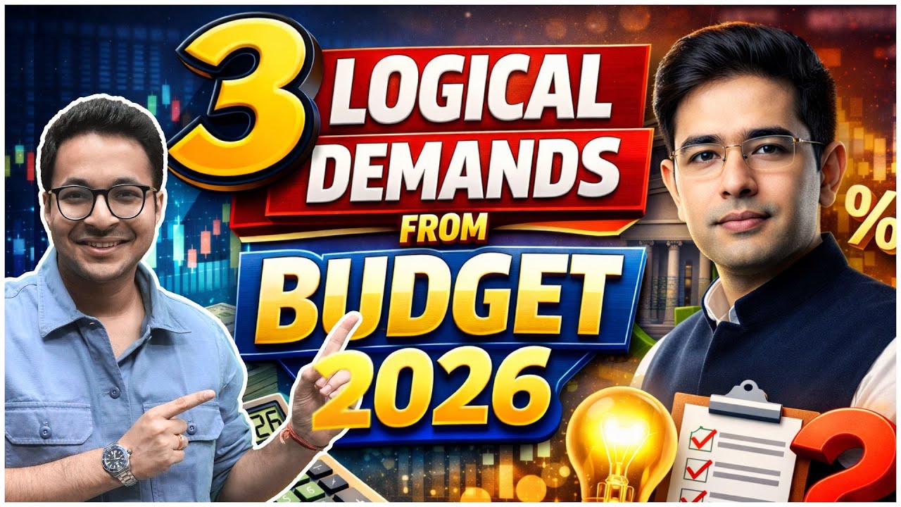 STT remove? | Raghav Chadha - 3 logical demands from Budget 2026! | Crypto tax in India |  