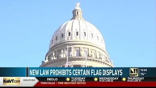 Canyon Ridge High School removes flag display to comply with state law