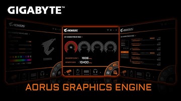 How to use AORUS Graphics Engine