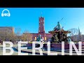 🇩🇪 Berlin Cycling, Alexanderplatz - Checkpoint Charlie [4K] Lockdown 2021 | ASMR 3D sounds | Mitte