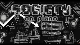 I remade society on piano 🎹