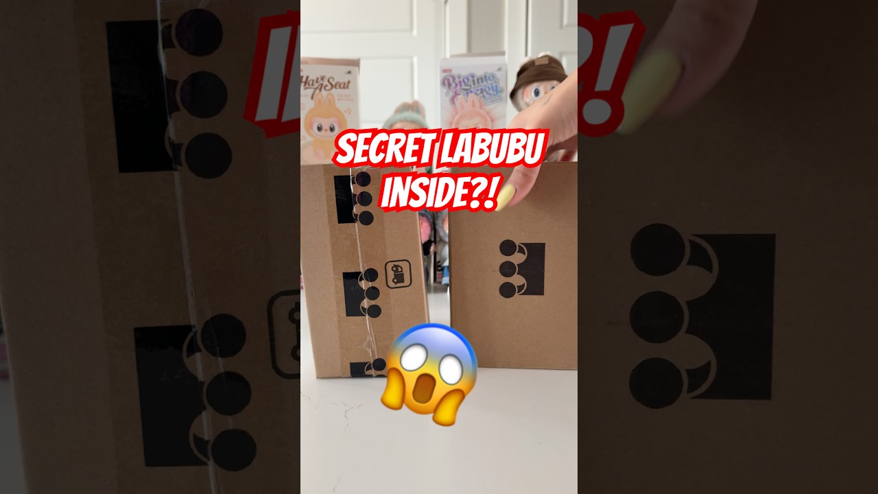 Pop Mart Sent me 2 More Boxes… Could the SECRET Labubu Be Inside?! 