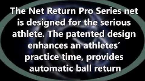The Net Return Pro Series Multi Sport Net