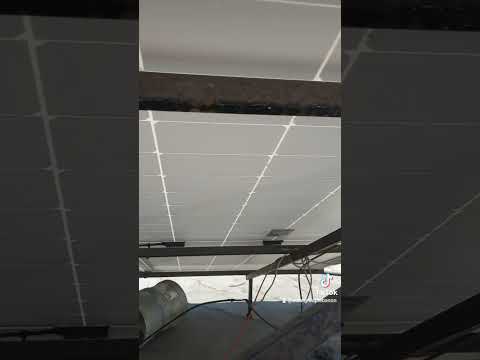 سقالة الحديد هي الداعم لنظام الطاقة الشمسية ما تسترخص