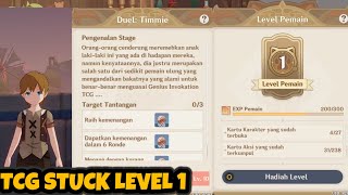 Cara Naik Level Tcg Stuck Level 1 Genshin Impact