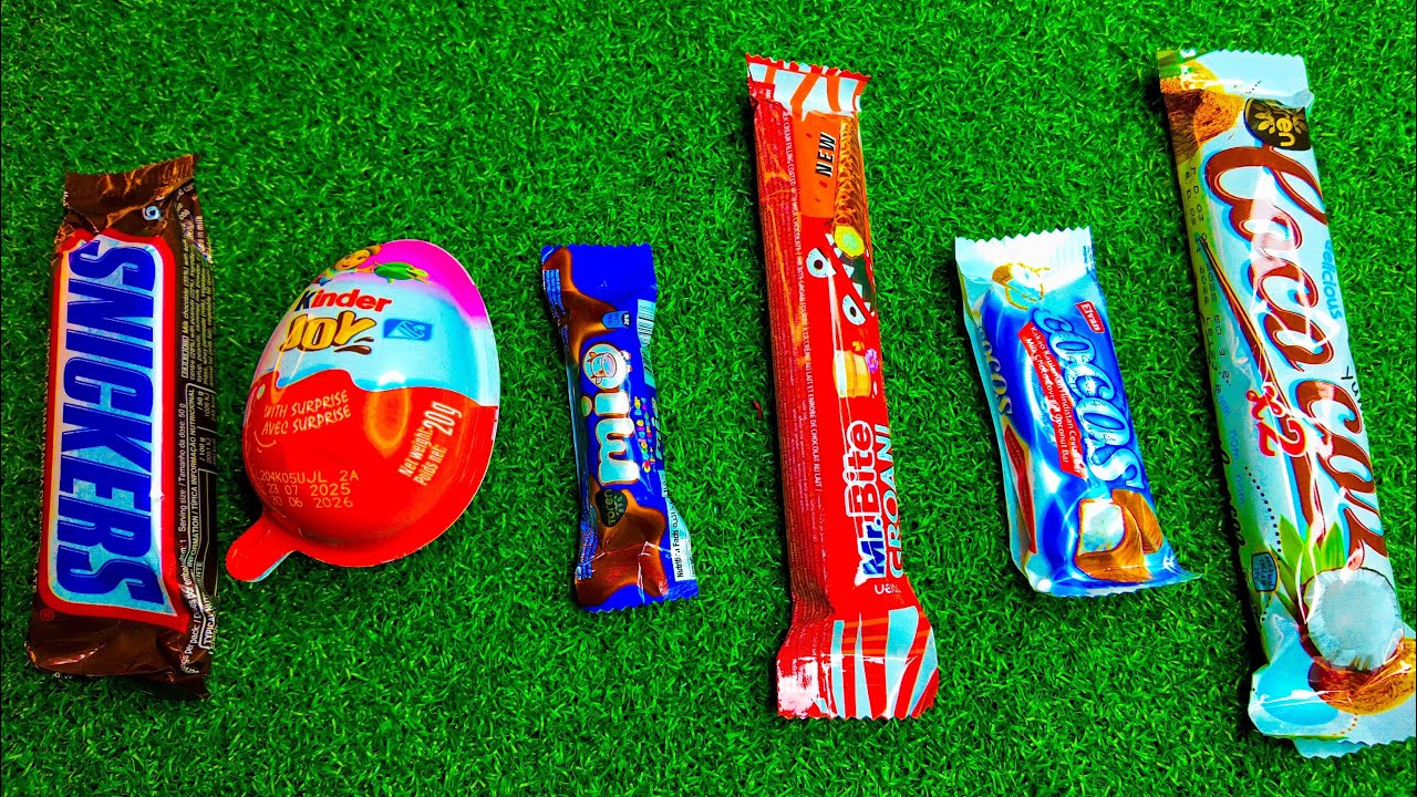 ASMR Most Popular Candies 🍬 Colorful Rainbow Lollipops | Chocolate Unpacking & Eating