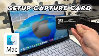 Mac : How to Setup a Video Capture Card