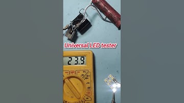 Universal LED Tester #electronics #universal #testing