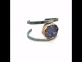 Quartz Cuff by Erika Laureano Design