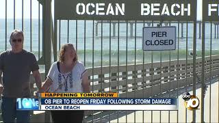 OB pier to reopen for Memorial Day weekend