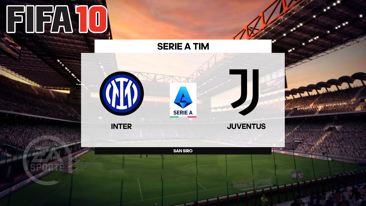 FIFA 10 (2010) - Inter Milan vs Juventus - Gameplay PS3 HD [RPCS3]
