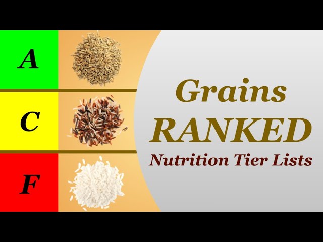 Nutrition Tier Lists: Grains class=