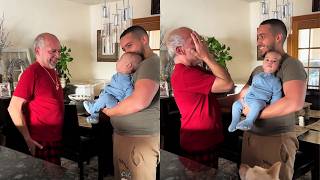 Grandparents Meet Grandchild for The First Time. Emotional Surprises.