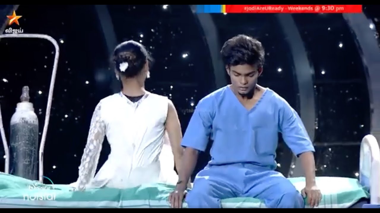 மெய்மறக்க வைத்த நடனம்..😍 #Justina #Dhanush | Full Performance | Jodi Are U Ready