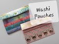 Washi Snap Pouch. CRAFT FAIR Item