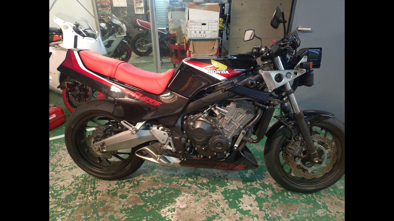 CBR650F】CBR400F化 - YouTube