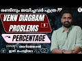 ഒരുപാട് അവർത്തിച്ച ചോദ്യങ്ങൾ ✨| VENN DIAGRAM Problems | PERCENTAGE ✨ #venndiagrams #percentage