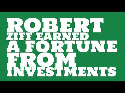 Video: Robert Ziff Net Worth