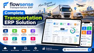 Transportation ERP Software | Complete Transport Management System | FlowSense screenshot 2