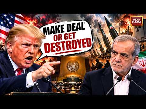 Video UNGA Sees US-Iran War Of Words As Pezeshkian &Donald Trump Clash Over Nuclear Rights | India Today