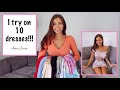 I try on 10 Dresses!!! Anna Louise