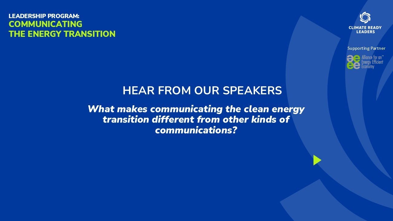 What makes energy communications different from other kinds of communications