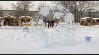 Фестиваль ледяных скульптур 2021 в Череповце!