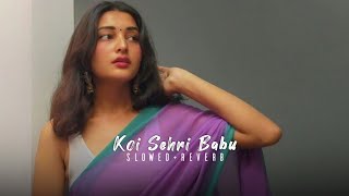 Koi Sehri Babu (slowed reverb)