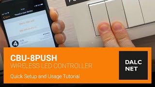CBU-8PUSH: How To Install Casambi Wireless Module - Dalcnet
