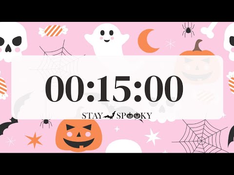 15 Minute Haunted Countdown | Spooky Halloween Timer for Study, Work ...
