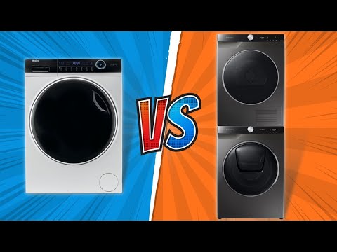 Wideo: Czy pralki i suszarki można ustawiać jeden na drugim?