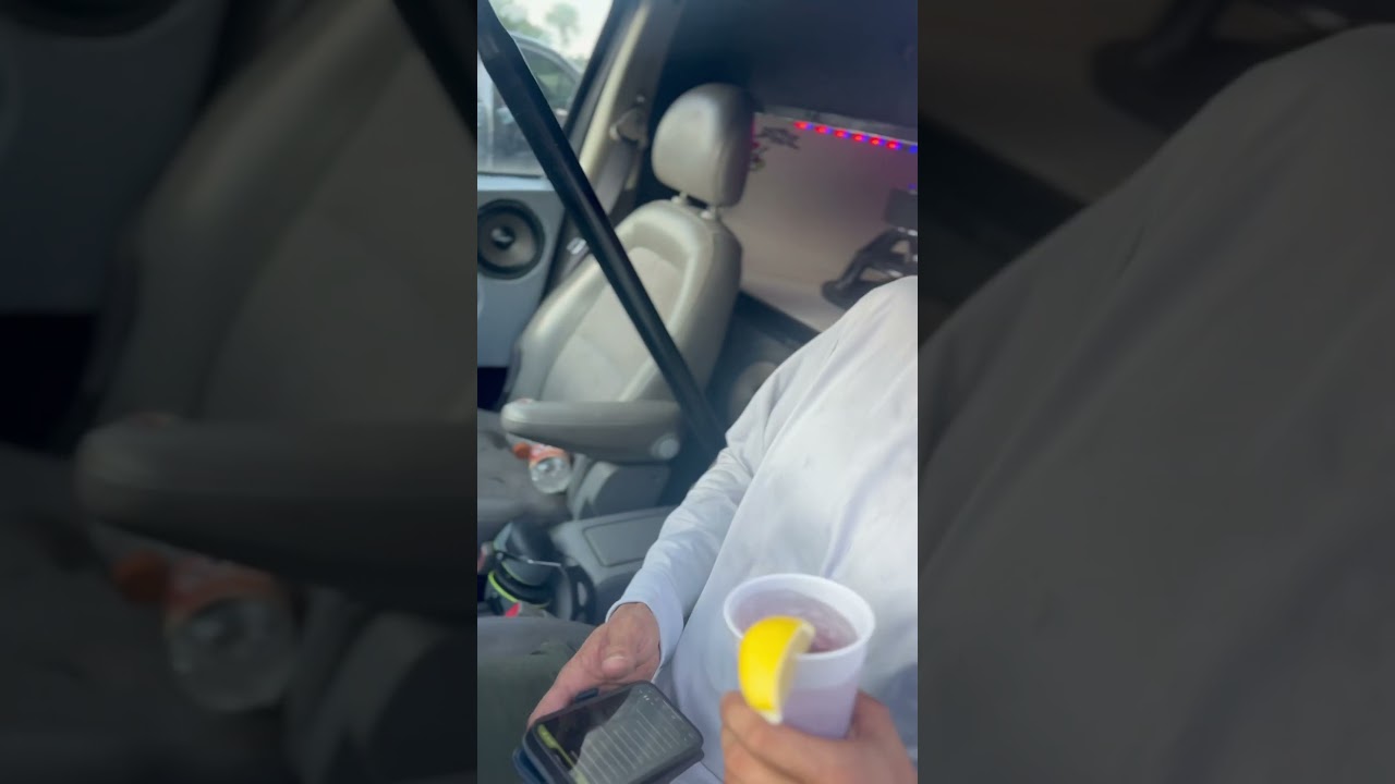 At Least he Didn’t spill his drink w/ Crazy Bass! 