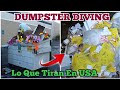 DUMPSTER DIVING /🇺🇸🇲🇽Lo que tiran en USA... 😱 parece que ando de compras en la basura