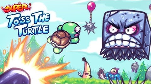 Super Toss the turtle completing everything in the game 