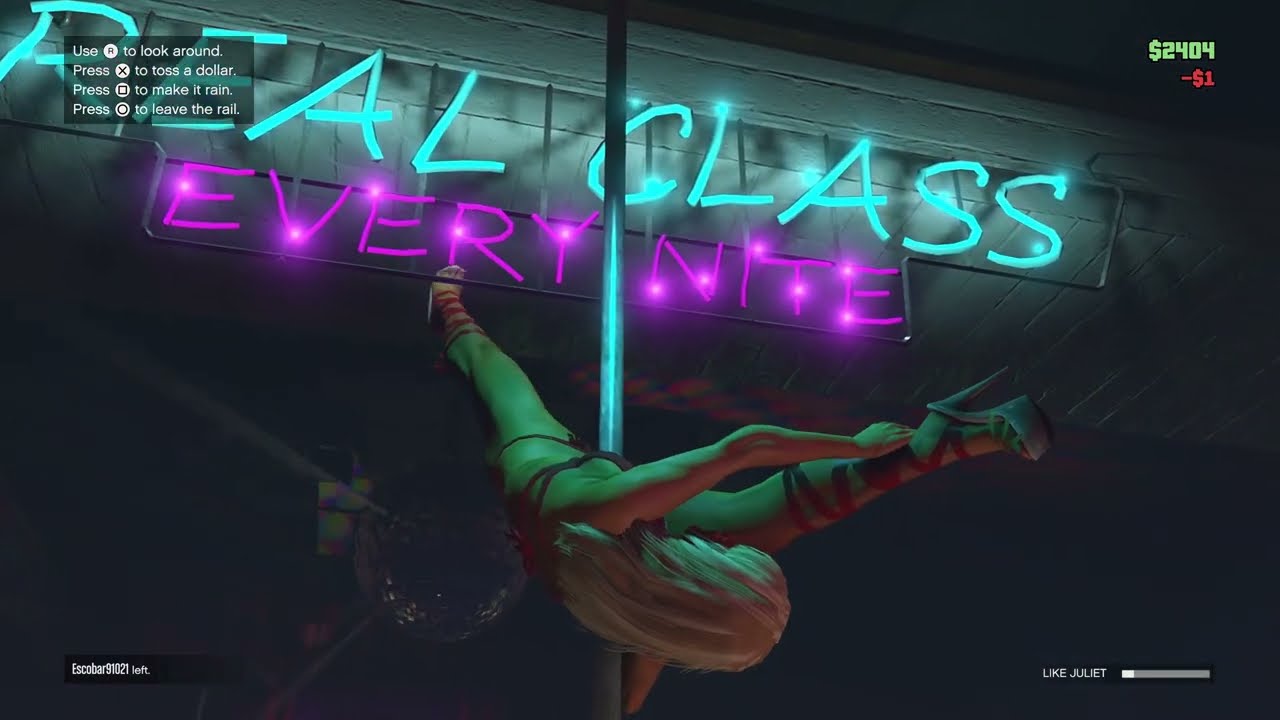 Grand Theft Auto V Online PS5 Update Strip Club 4k 60fps Next 